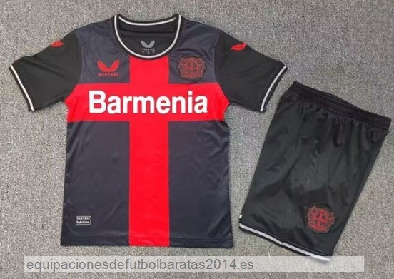 Nuevo 3ª Conjunto De Niños Leverkusen 23/24 Negro Baratas